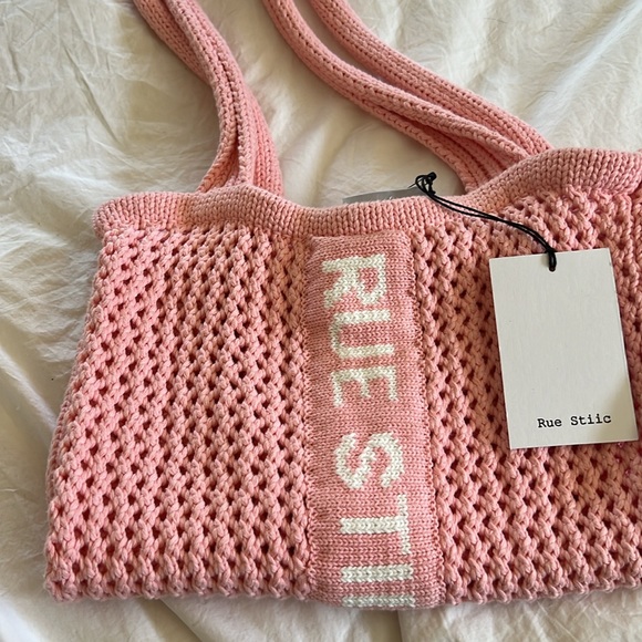 Rue Stiic Knit Tote Bag - Picture 1 of 2